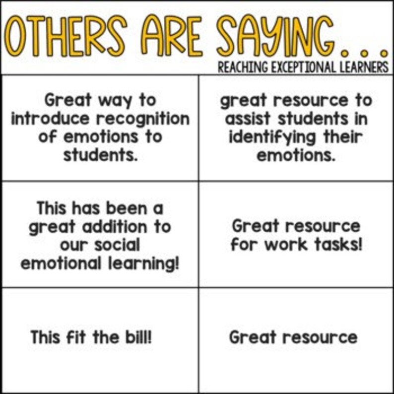 Emotions File Folder Activities Etsy