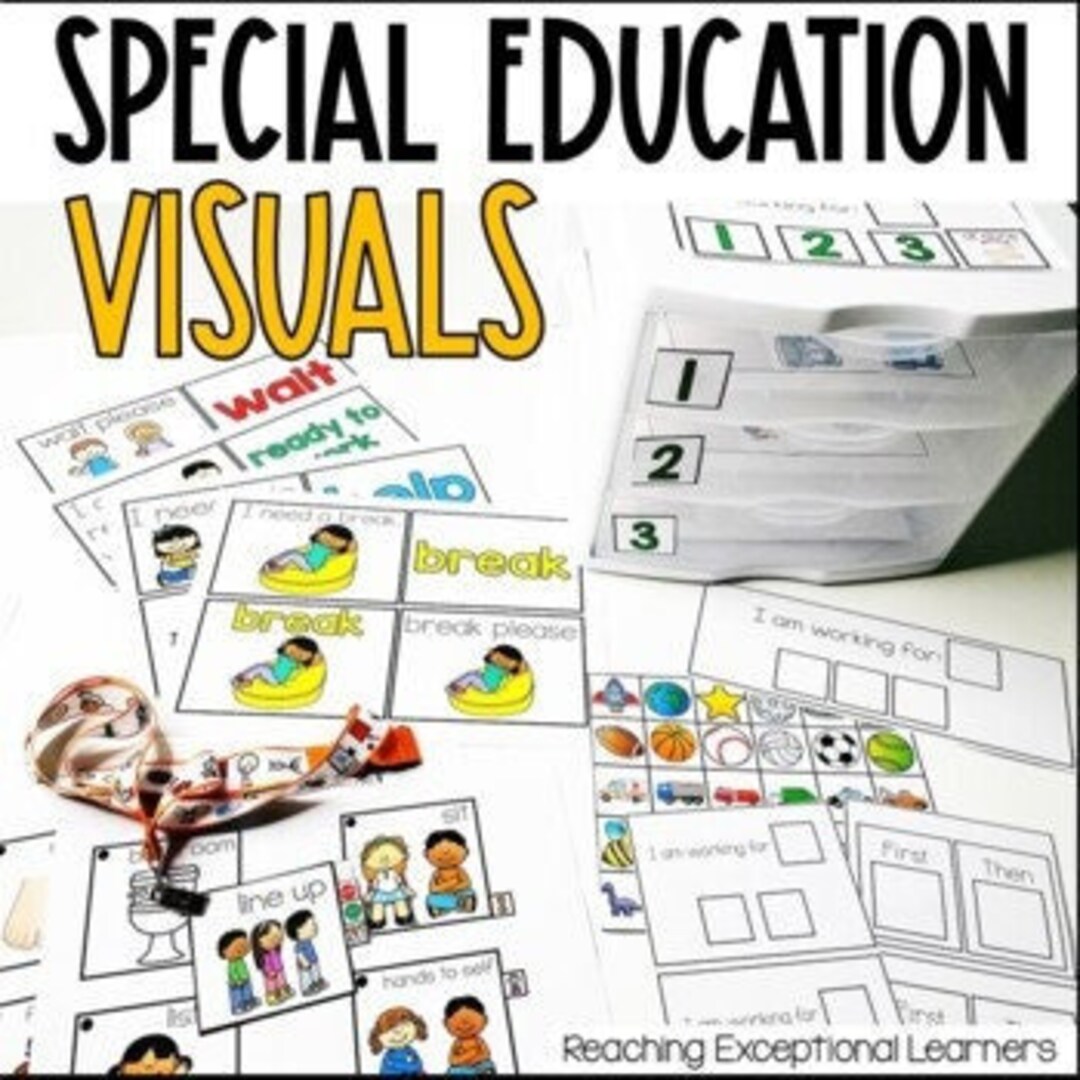 Special Education Visuals Etsy