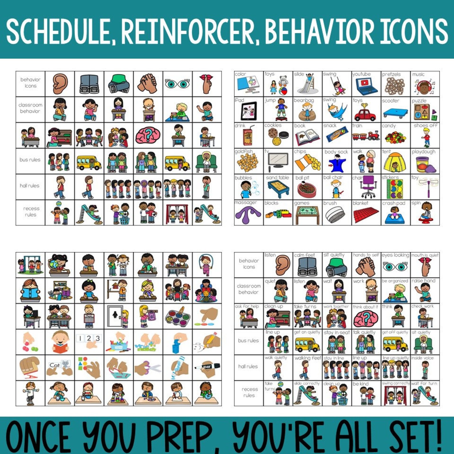 Behavior Folder for Autism and Special Needs - Etsy