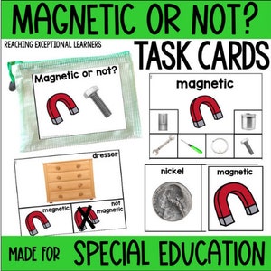 Magnet-Aufgabenkarten Sonderpädagogik