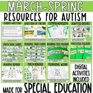March Resources for Special Education