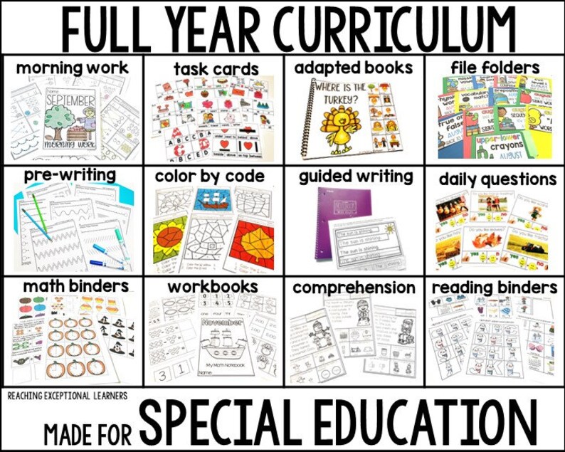 Special Education Curriculum Etsy