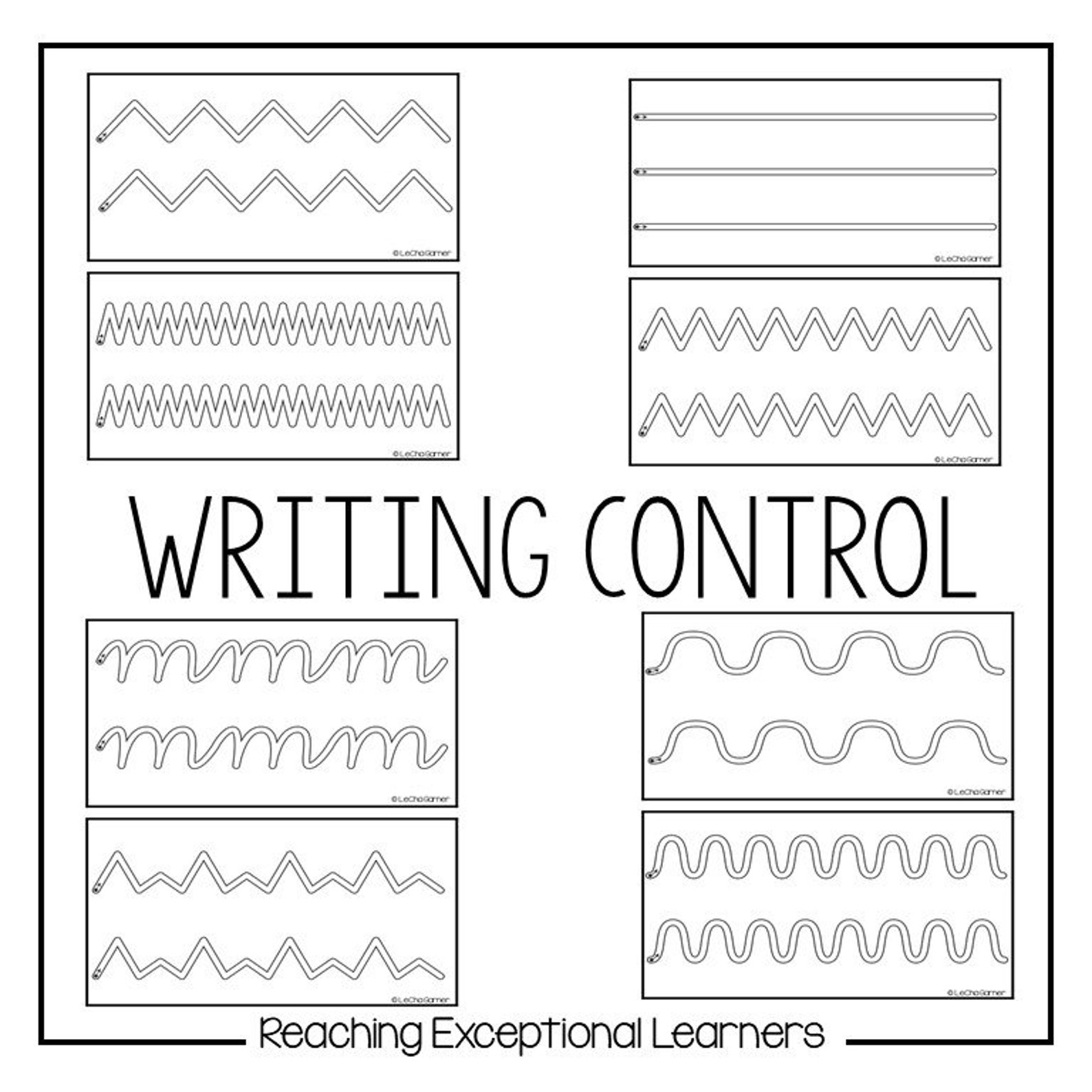 Tracing Task Boxes for Special Education - Etsy