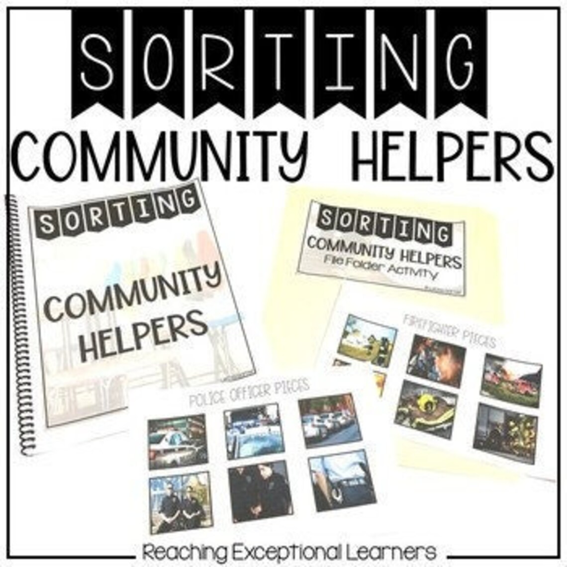 Community Helpers Sorting Activity - Etsy