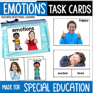 Emotions Task Card Set