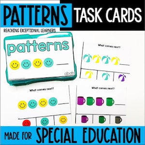 パターン タスクカード 特別教育