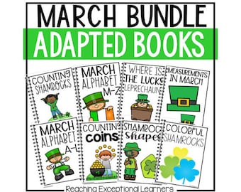 Paquete de libros adaptados de marzo