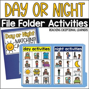 Day or Night File Folder Activity