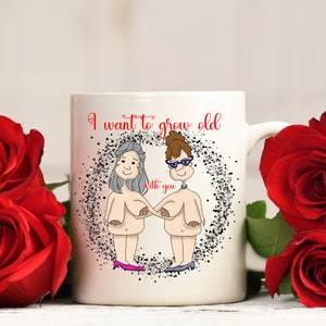 Personalized Mother's Day Gift Mug 50 Years Old What A Drag Mug Droopy Boobs  Mug