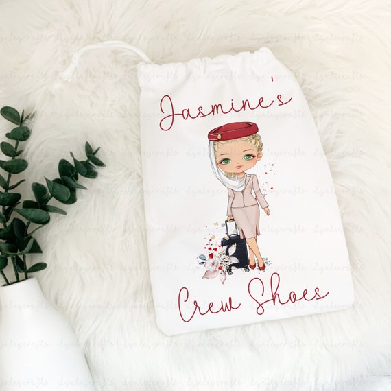 Cabin crew shoe bag sale