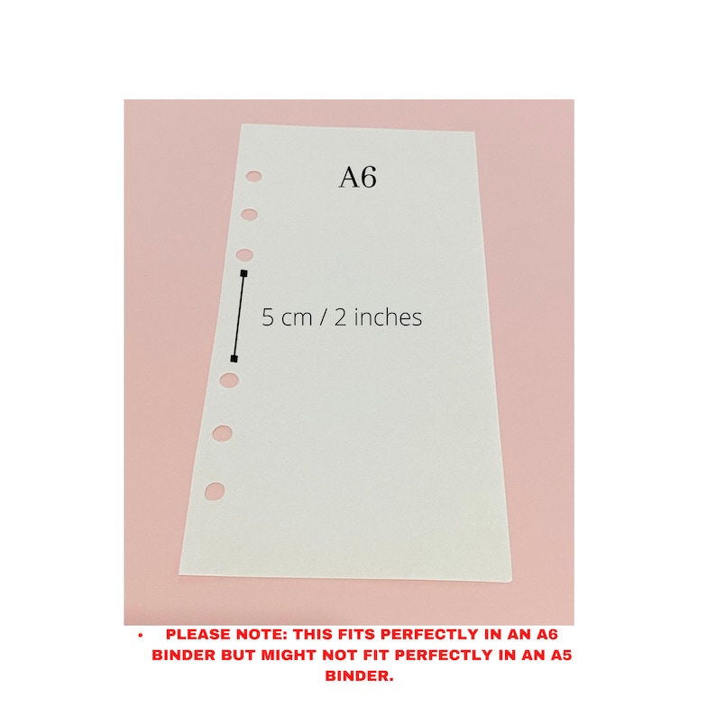CUSTOM | A6 | Vellum Cash Envelopes | Budget Envelopes | Money Envelope System | Sinking Funds | Frosted | Minimalist | Matte | Gloss image 9