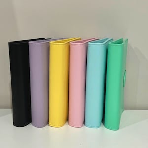 A6 Budget Binder Starter Kit| Zipper Envelopes| Budget Planner| Cash Envelope Binder| Sinking Funds| Personalized| Cash Stuffing| Coloured