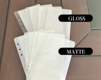 BLANK | A6 | Plain | Vellum Cash Envelopes | Budget Envelopes | Money Envelope System | Sinking Funds | Frosted| Minimalist | Matte | Vellum