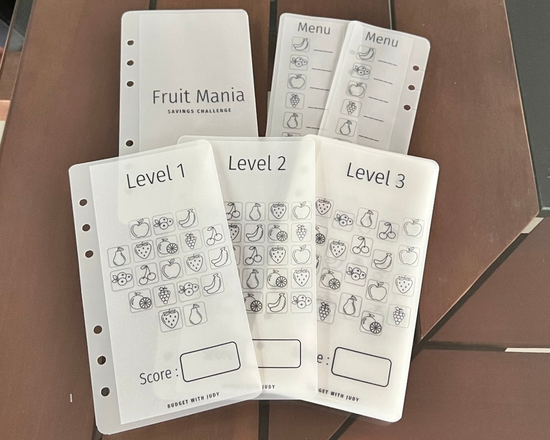 NEW Fruit Mania Savings Challenge | 2K Savings Challenge| Vellum Cash ...