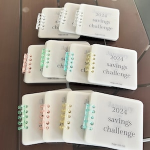 Mini Loose-leaf Savings Challenge | 2025 Savings Challenge | 1500 Savings | Cash Envelopes | Cash Stuffing | Sinking Funds | Mini Challenge