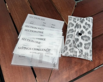 Saving challenge pouch| Handmade pouch| Back to Bank| Cash withdrawal Pouch| Bank Pouch| Budget Envelopes| Cash Envelopes| 5K, 1.5K, 2.5K