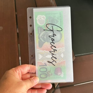 CUSTOM | A6 | Vellum Cash Envelopes | Budget Envelopes | Money Envelope System | Sinking Funds | Frosted | Minimalist | Matte | Gloss image 7