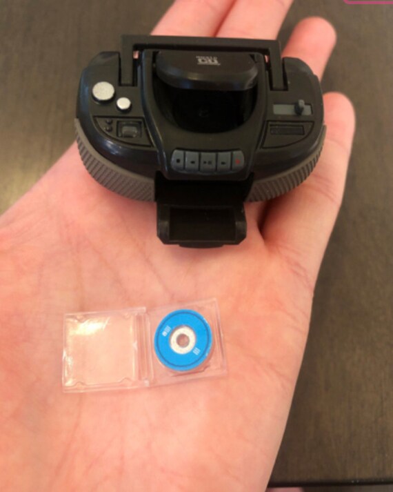 EL001 Miniature CD player/ Miniature boombox — HopeGardenCrafts