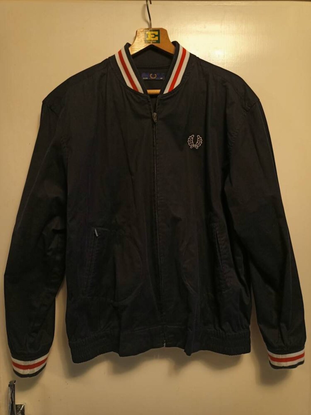 Fred Perry Men s Monkey Baseball Jacket XL 00s Y2K Etsy Hong Kong