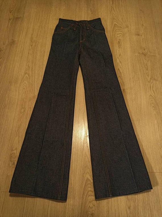 70s women's girls Lee Bell bottoms bootcut flare … - image 2