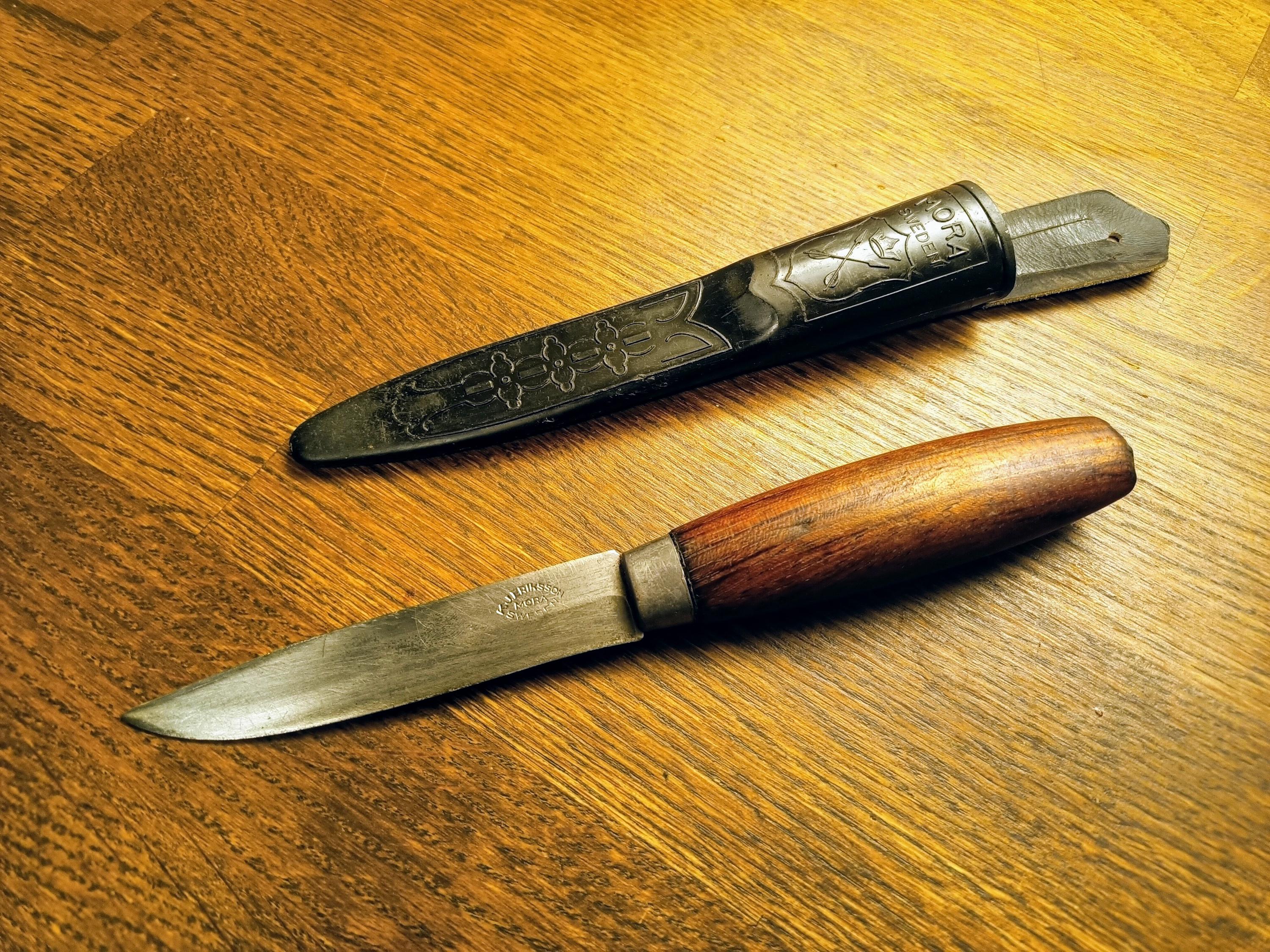 Vintage K.J. Eriksson Mora Knife 60s 70s - Etsy