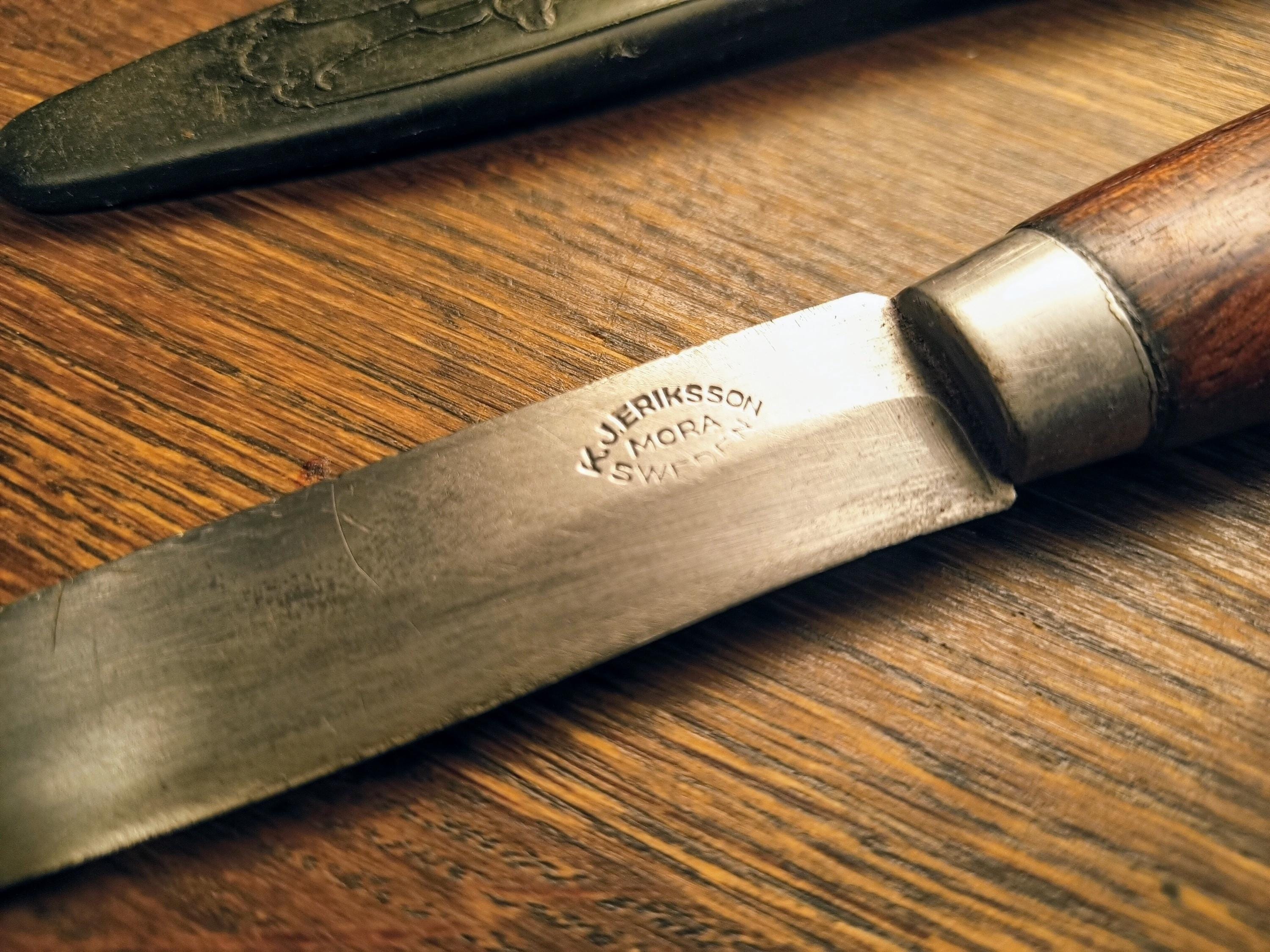 Vintage K.J. Eriksson Mora Knife 60s 70s - Etsy