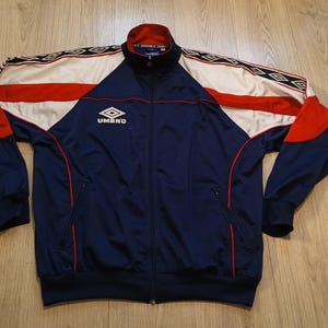 90s Umbro track jacket size XXL England