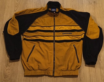 Chaqueta deportiva de velour Umbro de los años 90 talla S / M