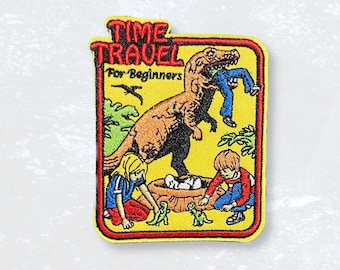 Sci-Fi Aufnäher | Ufos | Dinosaurier | LGBTQ Pride Bügelbild | Aufnäher | 100% bestickt | Nähen oder Fuse