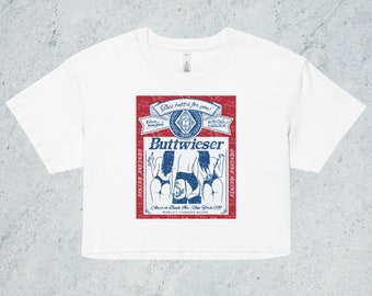 Vintage Budweiser - Buttwiser T Shirt | Mens Budweiser Spoof T 