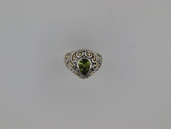 Solid Sterling Silver Ring with Matching Earrings… - image 10