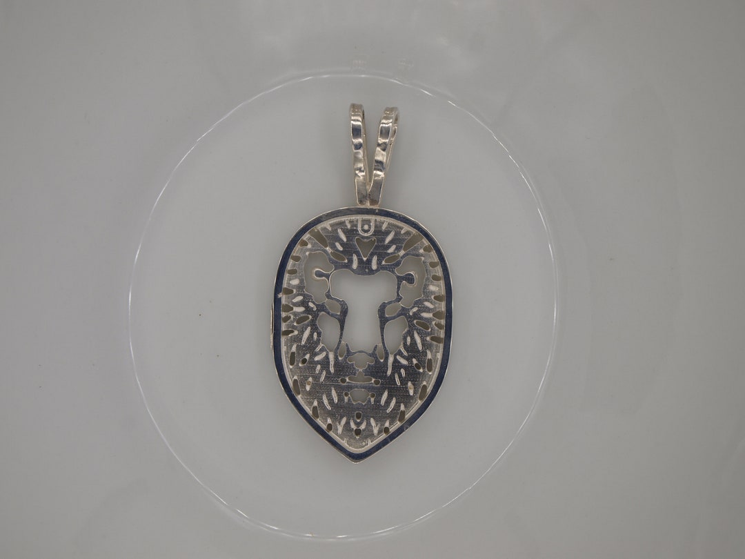 Fine Silver Lion Silhouette Cutout - Etsy