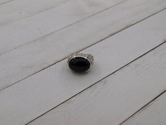 Bold and Beautiful Solid Sterling Silver Band set… - image 5