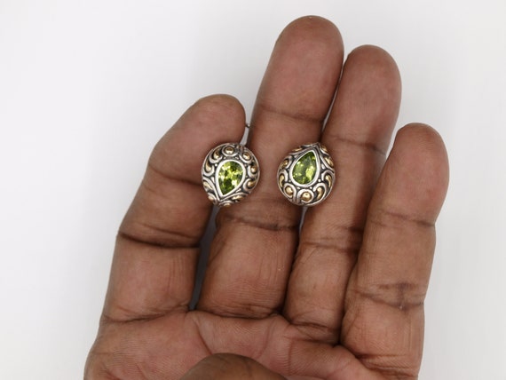 Solid Sterling Silver Ring with Matching Earrings… - image 7