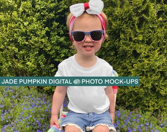 Fourth of July White T shirt Mock Up of toddler, Toddler white t shirt Mock up, 4th of July Toddler Mock up, Fourth Of July baby Mock Up