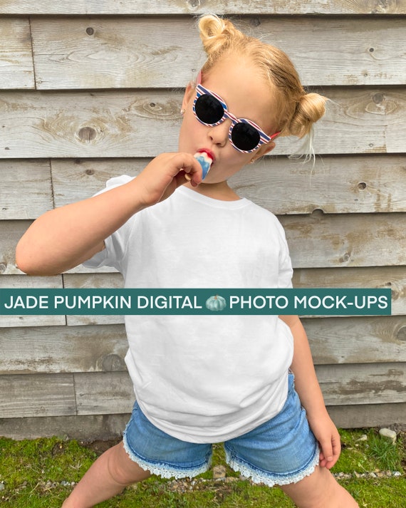 Fourth of July White T shirt Mock Up, kids fourth of July white t shirt mock up, 4th of July Youth Mock up, Fourth Of July Youth Mock Ups