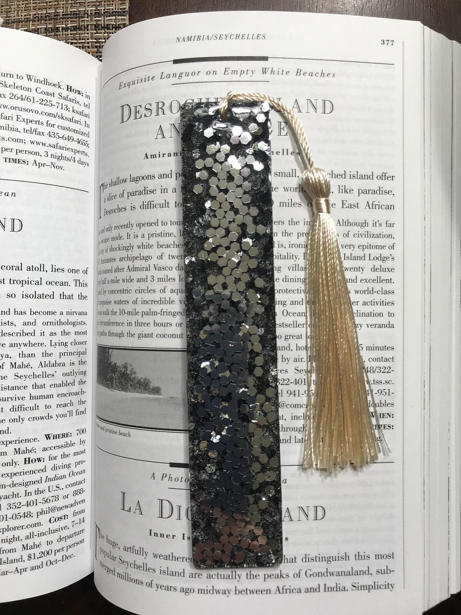 Glitter Bookmarks Etsy