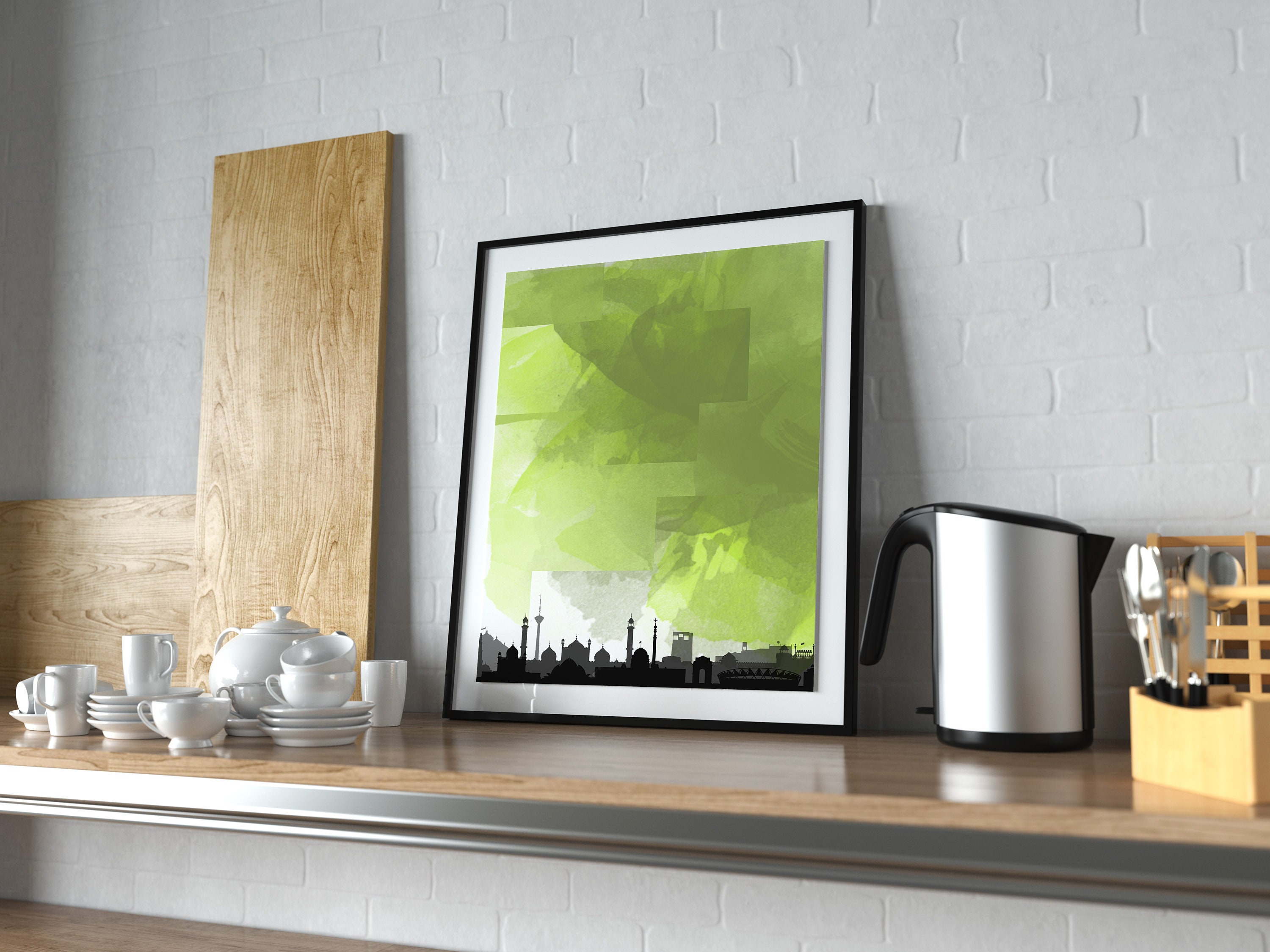 Abstract Digital Painting Modern Wall Art Contemporary Wall Etsy