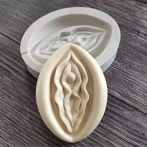 NSFW Vagina Silicone Mold Epoxy Resin Molds Keychains Vulva