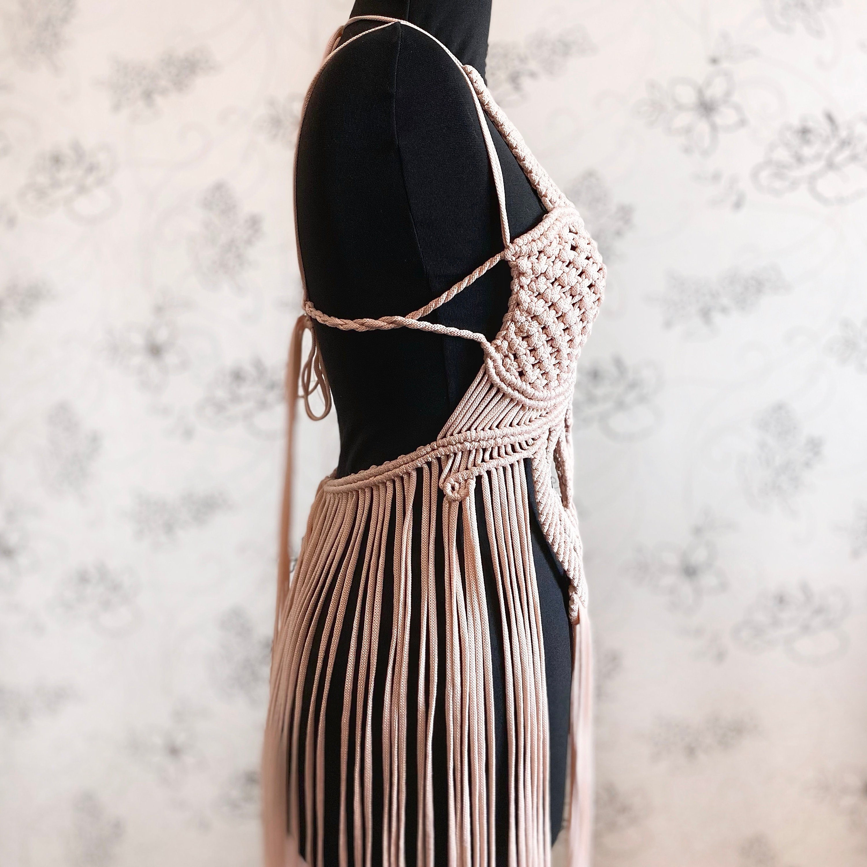 Macrame dress Etsy