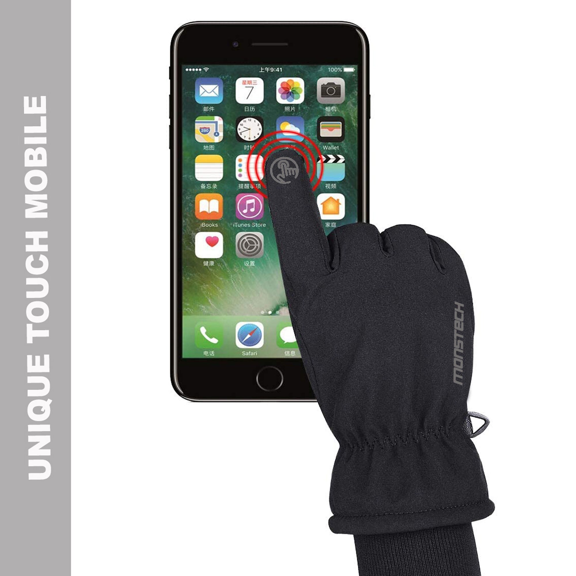 Thermal Waterproof Winter Gloves – Touchscreen Compatible, Windproof, For Men & Women