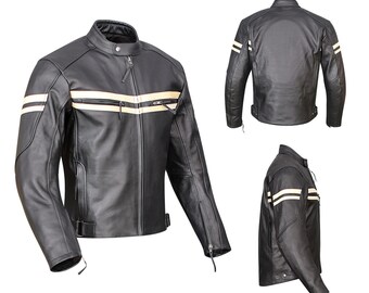 Textile Jacket Rk Sports Motorcycle Jacket Cafe Leather Motorcycle
