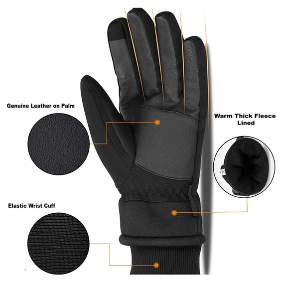 Damen Winterhandschuhe Touchscreen - Thermo Handschuhe Für Ski, Radfahren & Outdoor