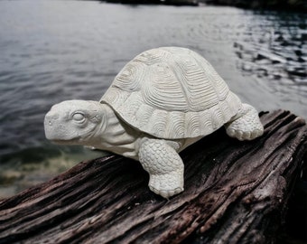 Tortoise Stone Ornament  Timeless Serene Concrete Statue for Home and Garden Decor   Captivating Cement Decoration of Enduring Adorable Beau