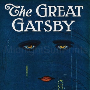 Fine Art Giclee Print-F. Scott Fitzgerald’s The Great Gatsby Cover Art by Francis Cugat-Classic American Literature