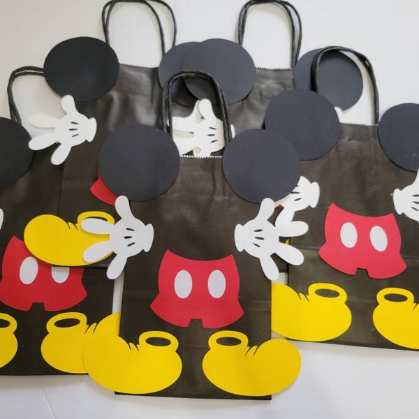 ONE Mickey Mouse party favor bags