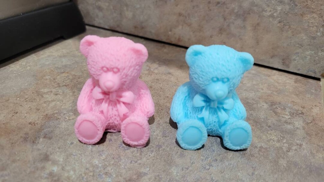10 Teddy Bear Soaps, Baby Shower Favors Etsy