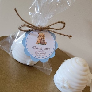 10 Beehive Winnie the Pooh soaps, baby shower favors