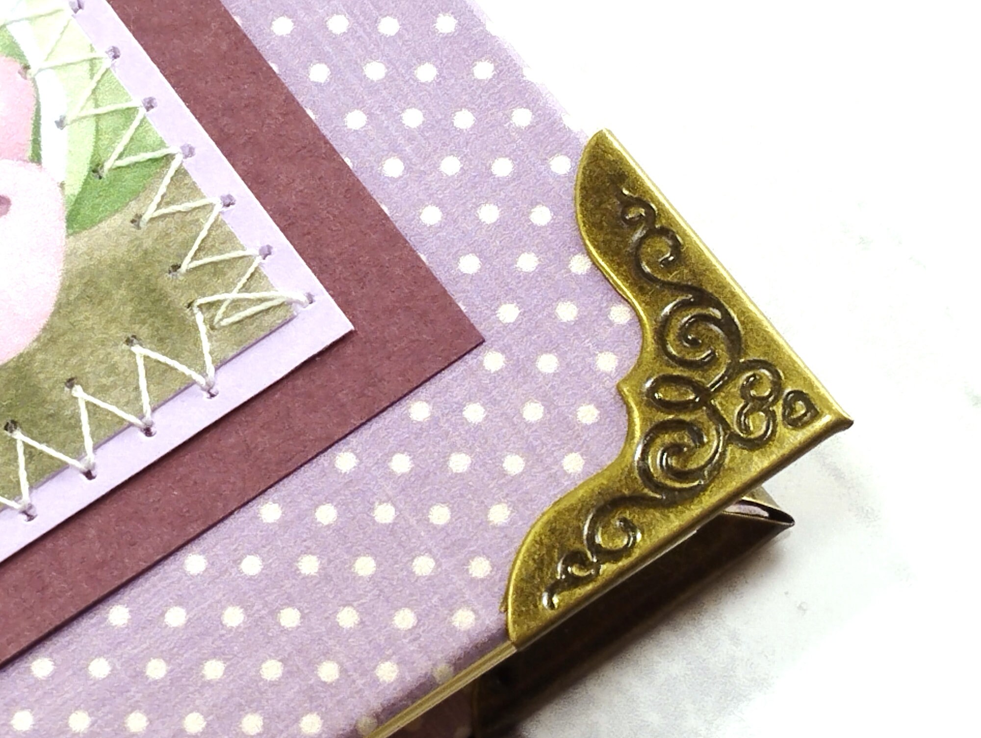 Sea Animals Baby Girl Scrapbook Album, First Holiday Photo Album, Beach