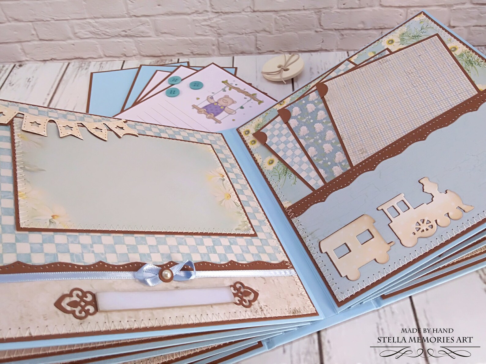 Personalized First Year Baby Photo Album Baby First Year Etsy